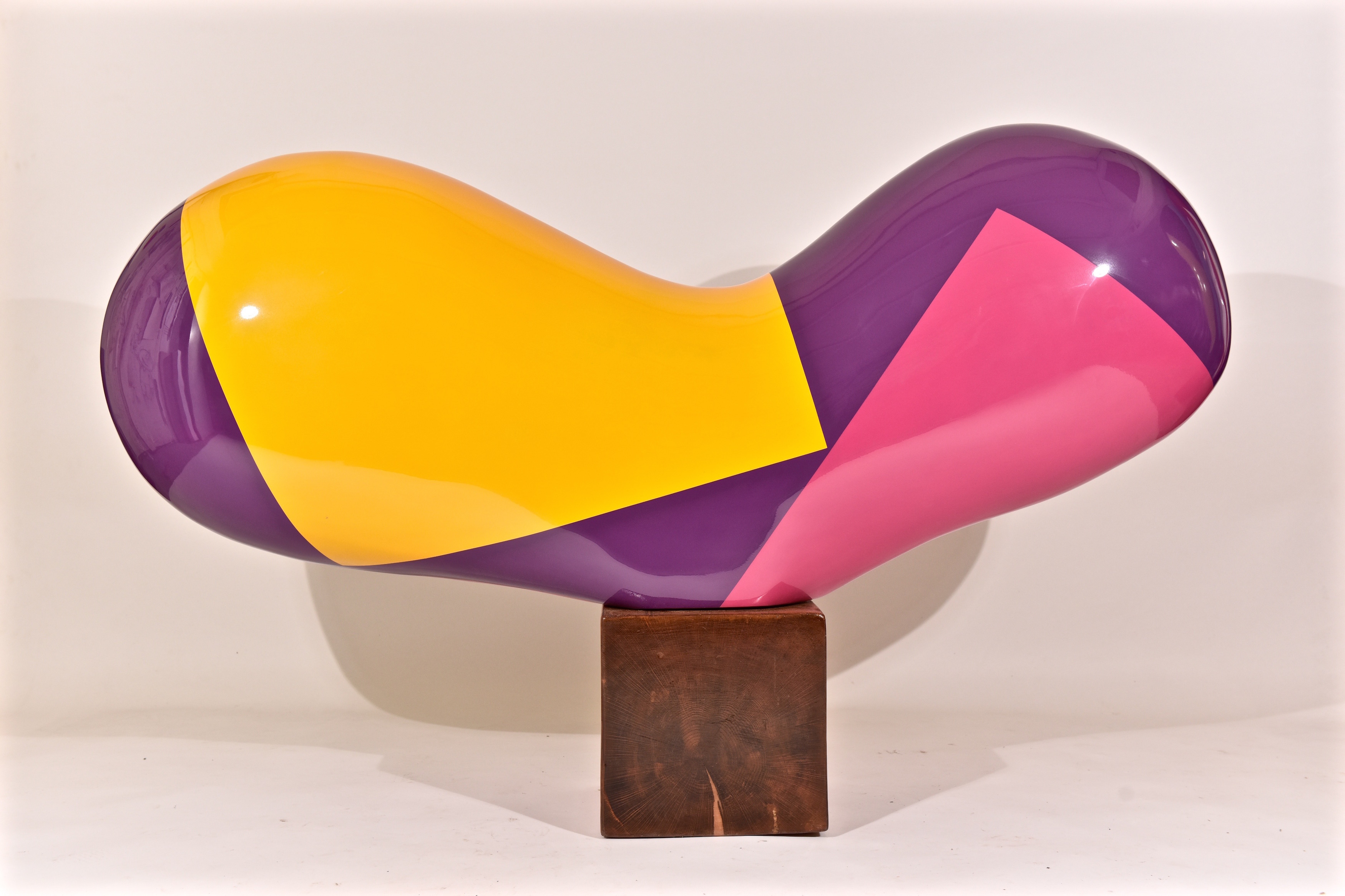 Victoria Fiberglass Resin Wood (110h x180w x40d cm) by Sam Shendi